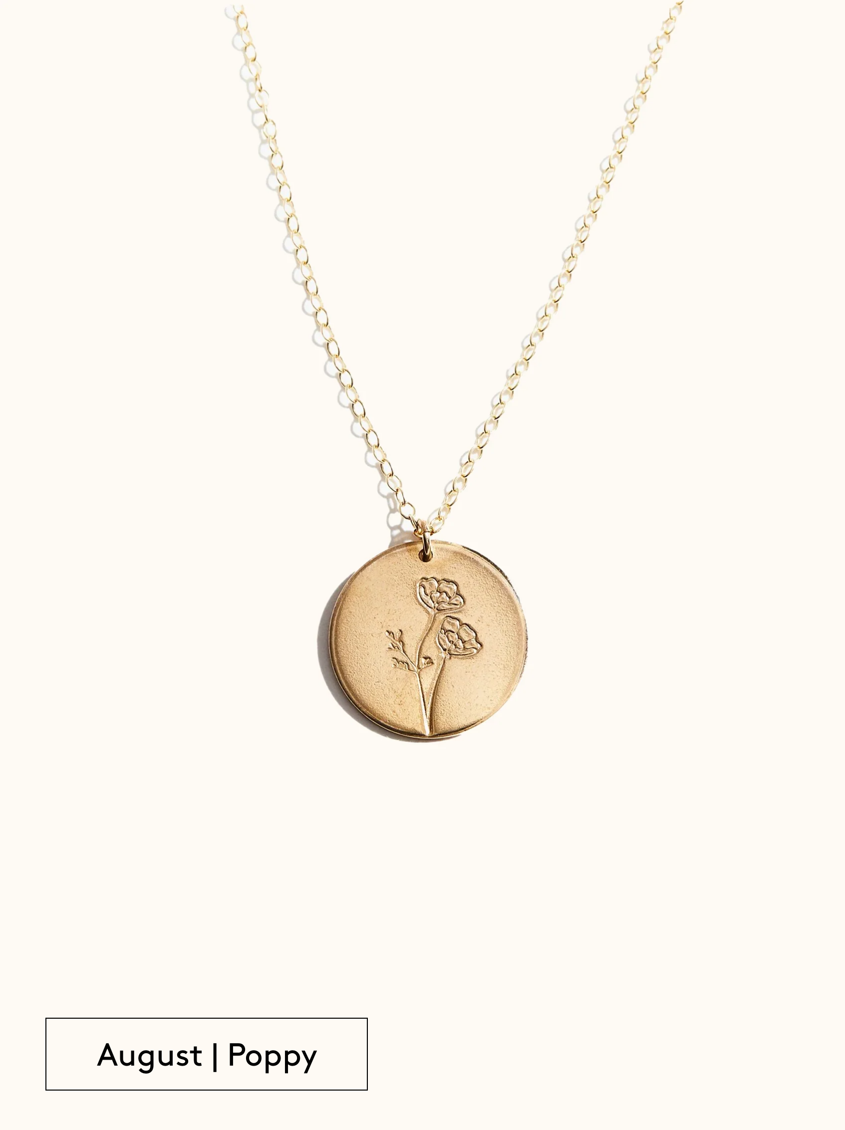 Bloom Birth Month Necklace