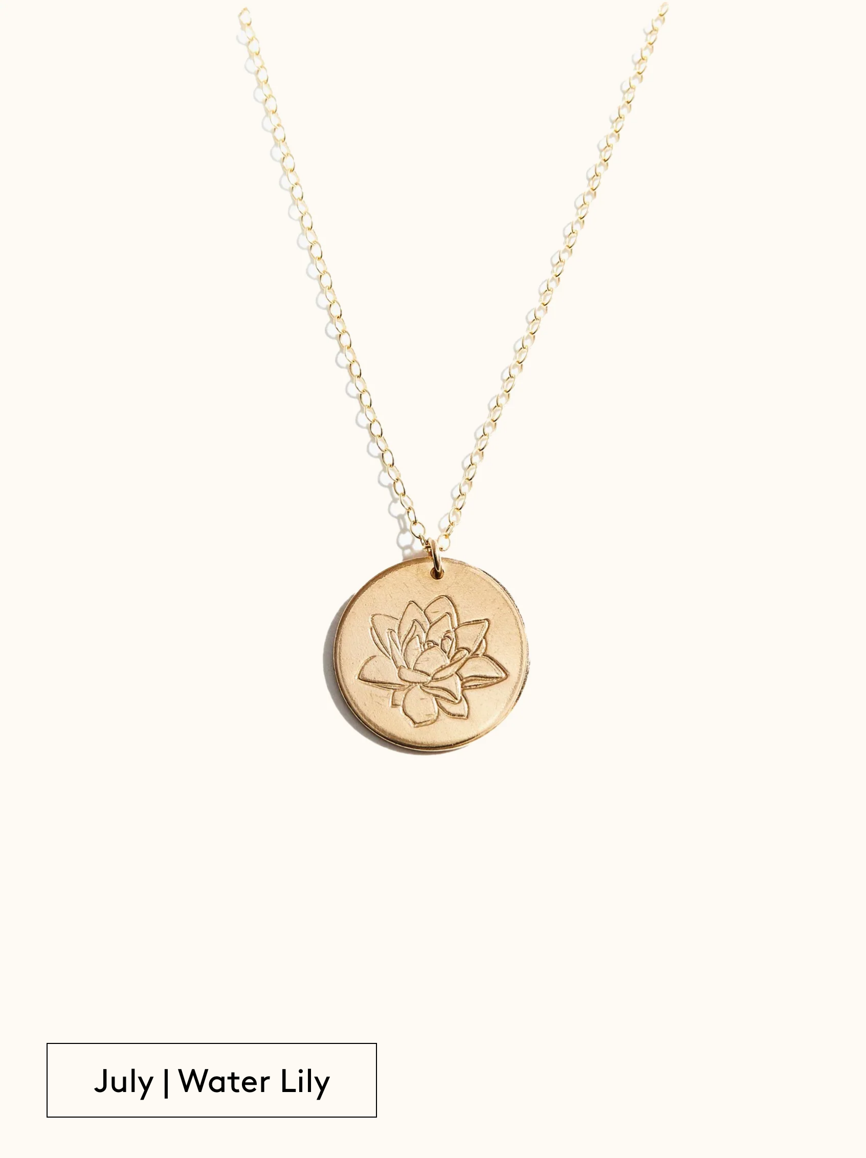 Bloom Birth Month Necklace