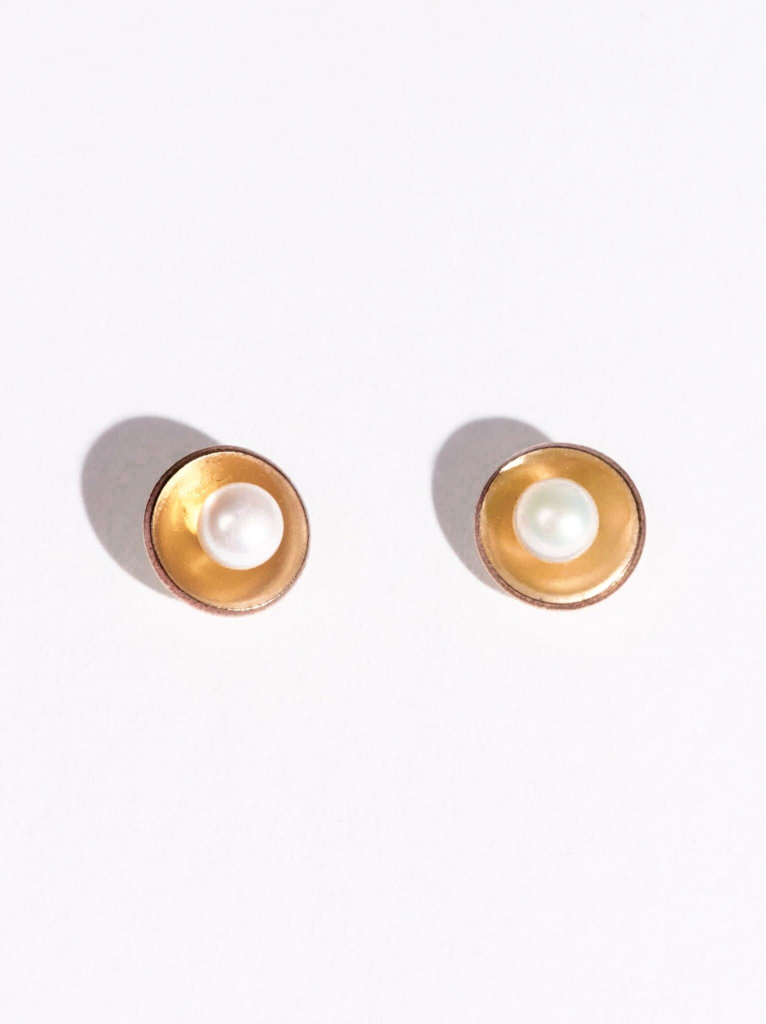 Emma Pearl Dish Studs