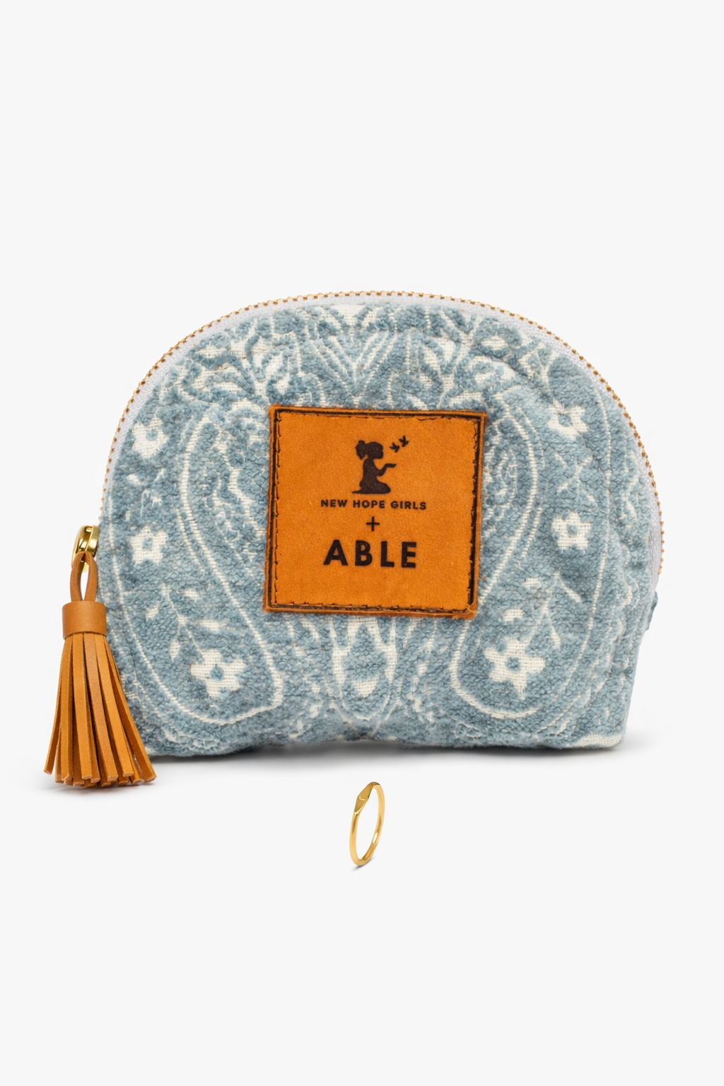 Mabel Dainty Signet Ring + Travel Case