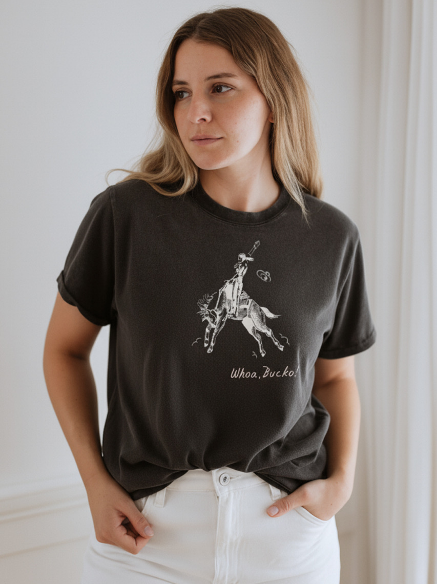 Whoa Bucko Tee