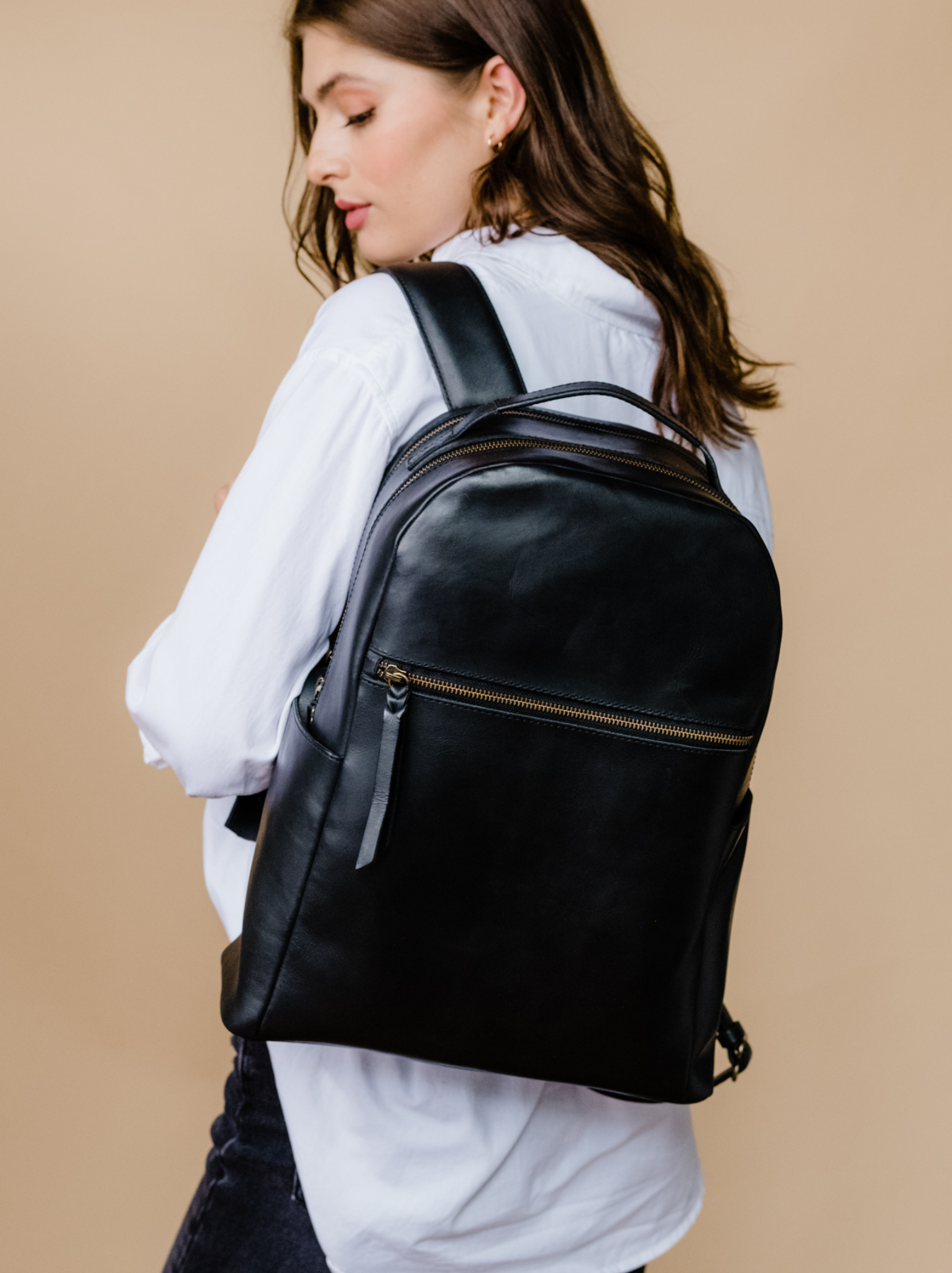 Able leather backpack Clearance