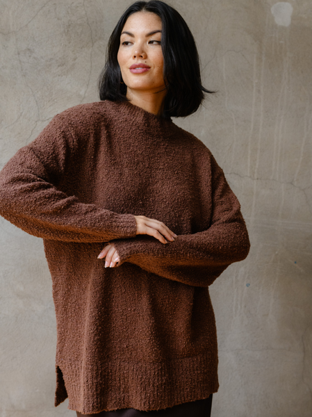 AlexisBoucleSweater-Mocha-