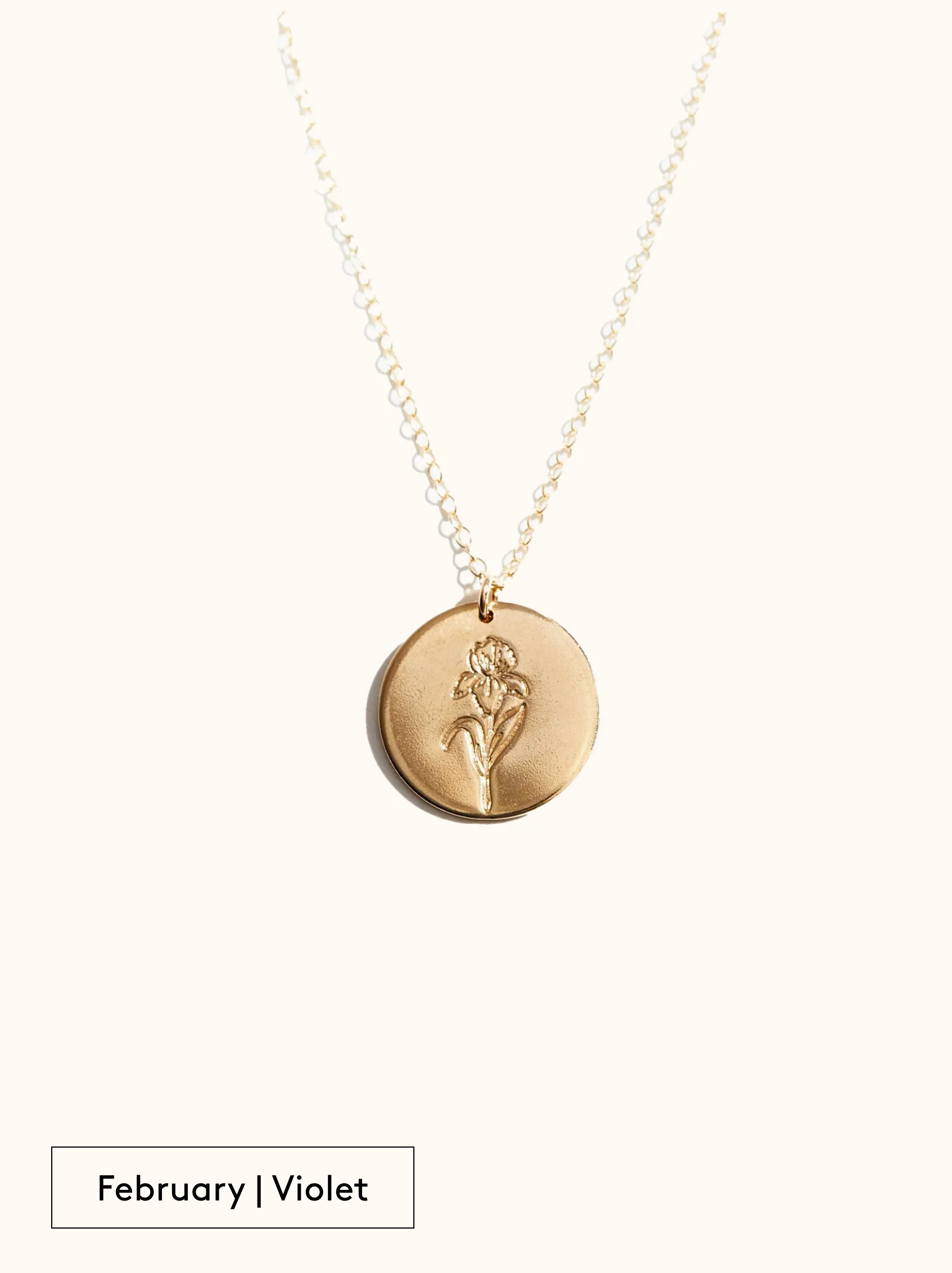 Bloom Birth Month Necklace