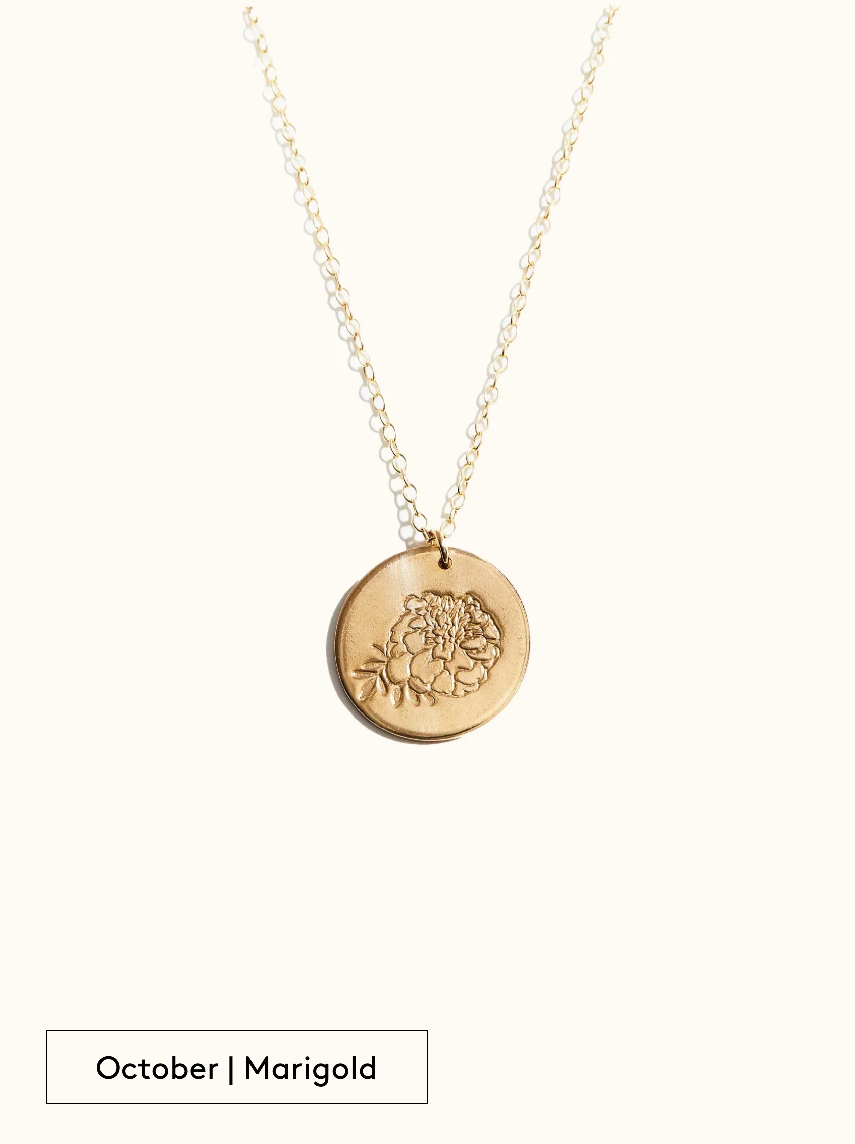 Bloom Birth Month Necklace