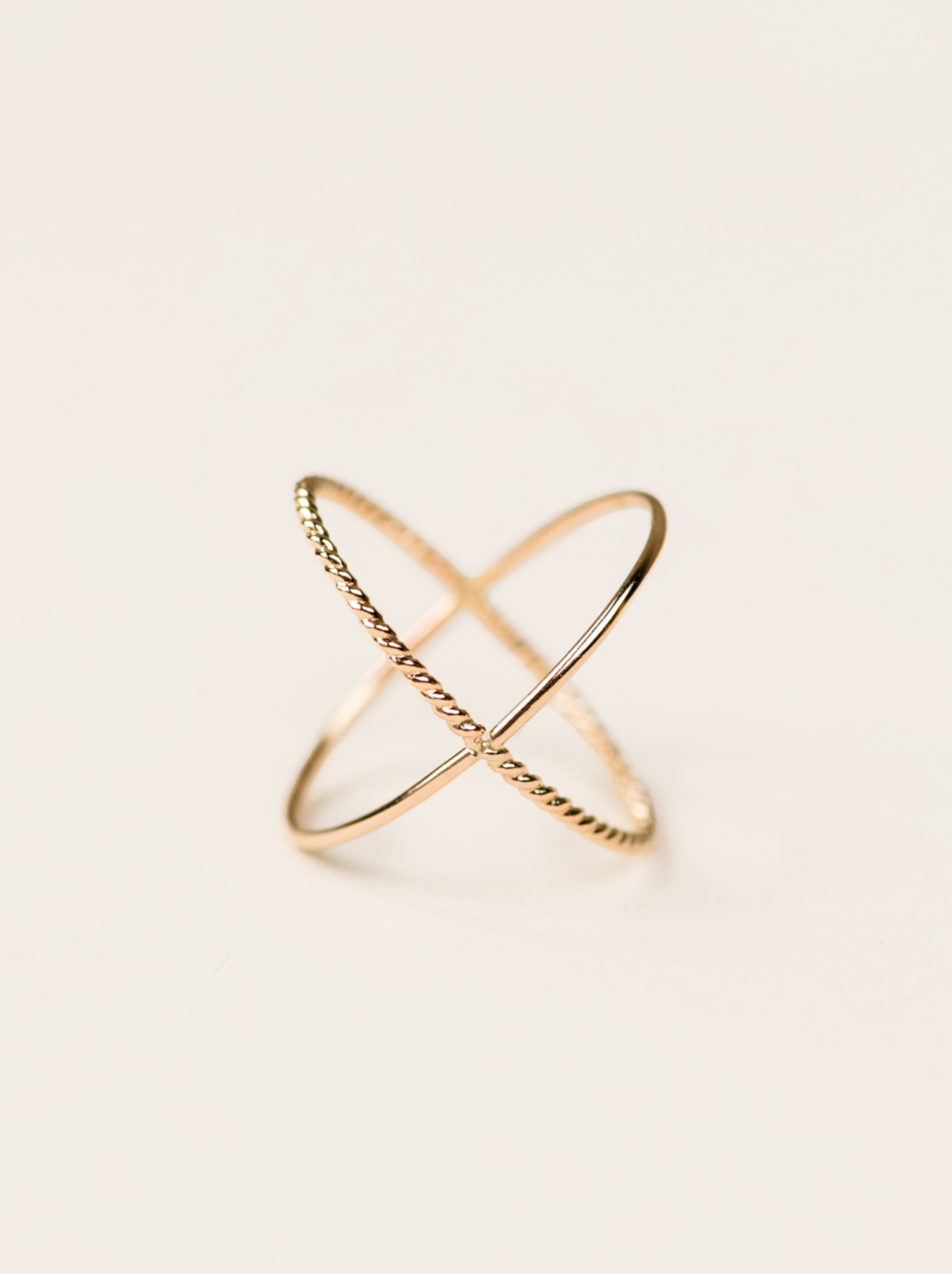 Braided X Ring