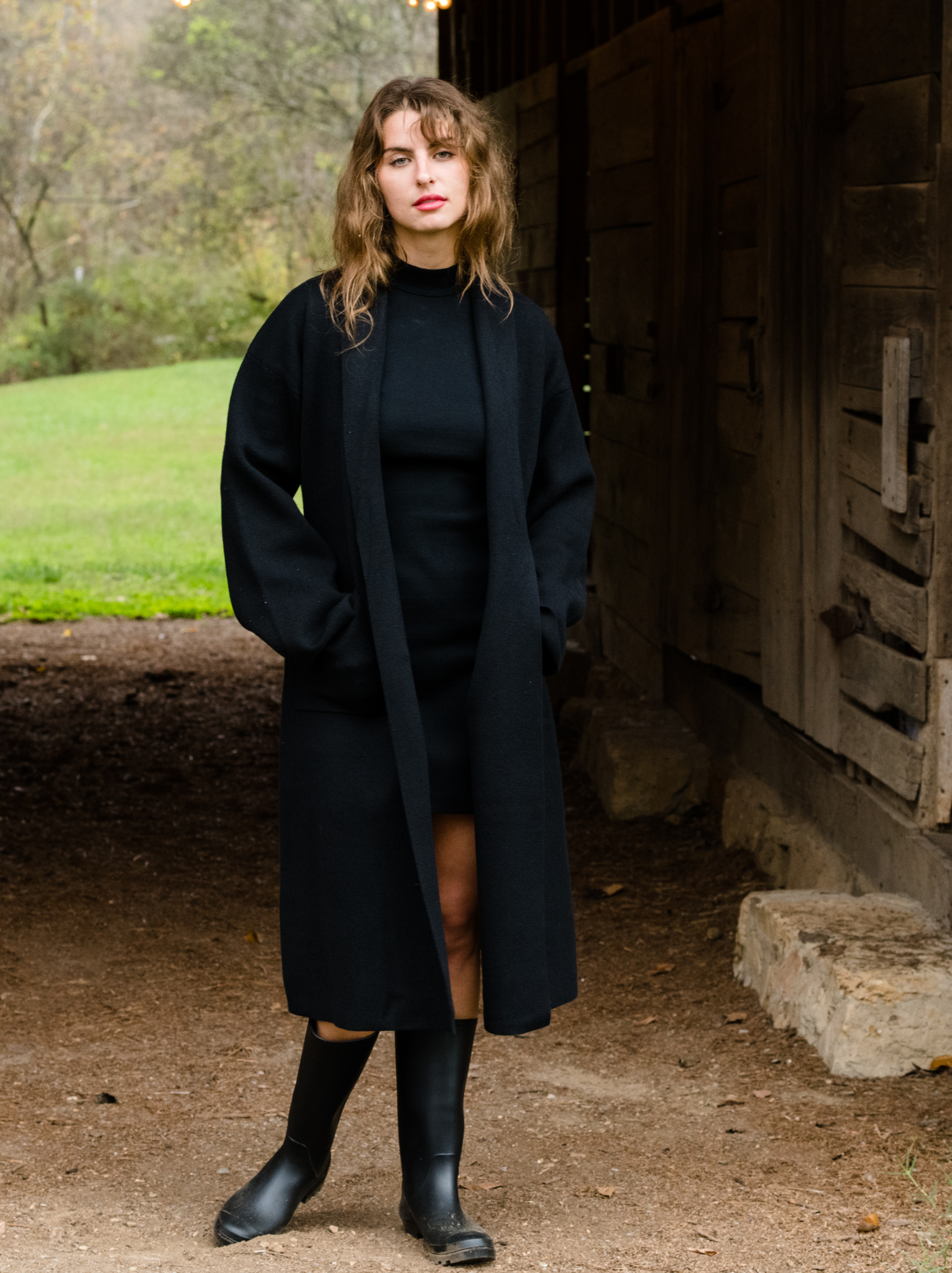 Brooke Wrap Sweater Coat – ABLE - Main Image