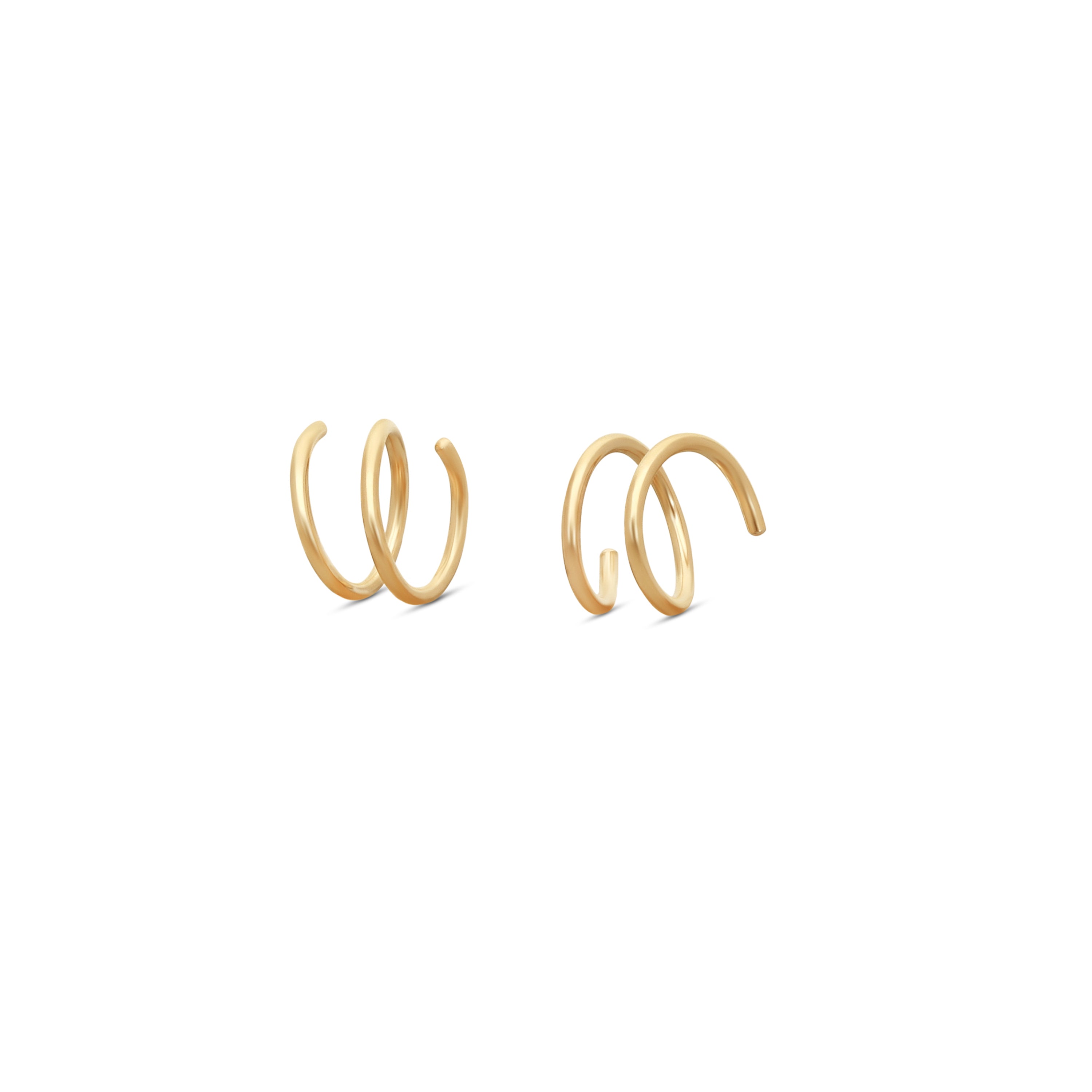 Cora Corkscrew Mini Hoops