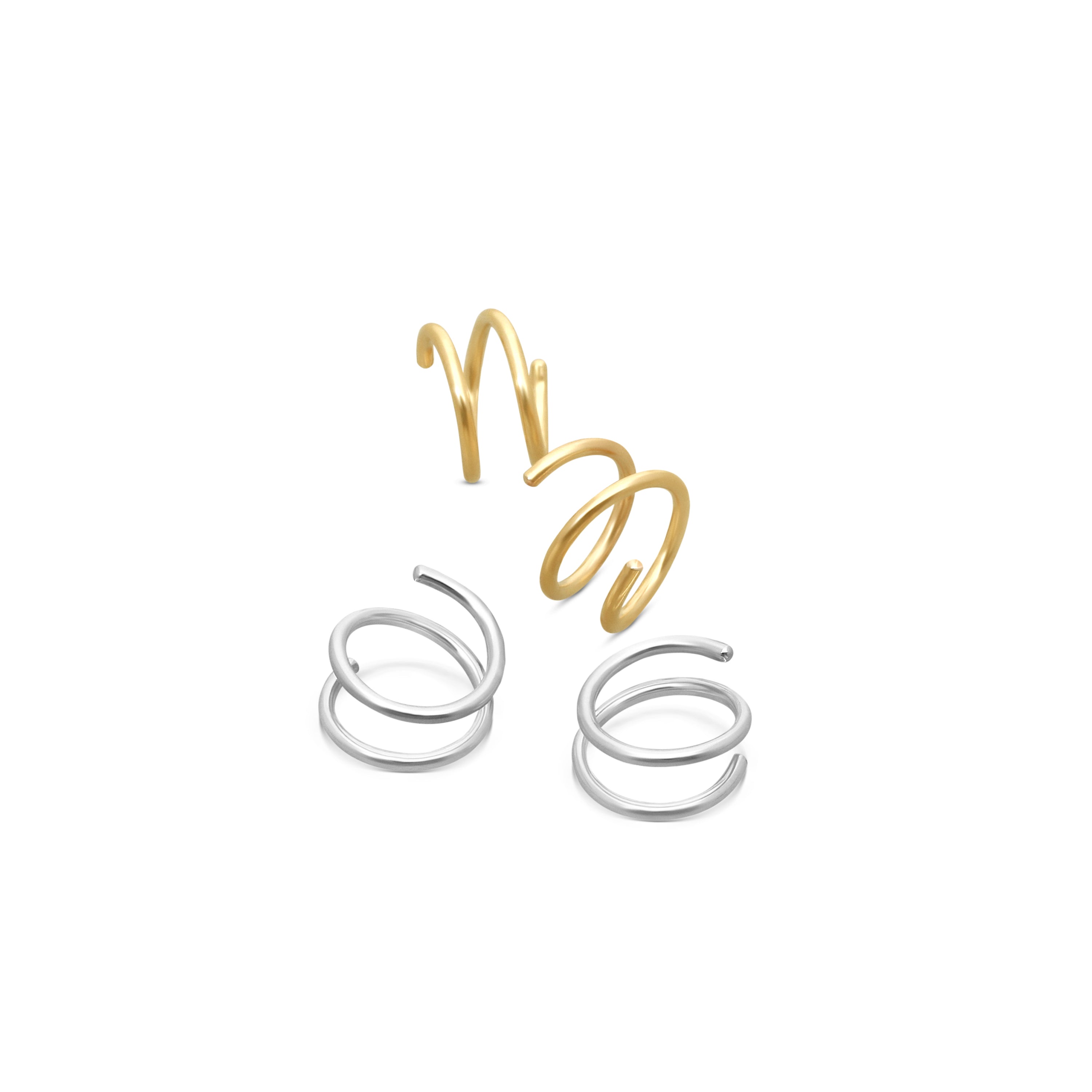Cora Corkscrew Mini Hoops