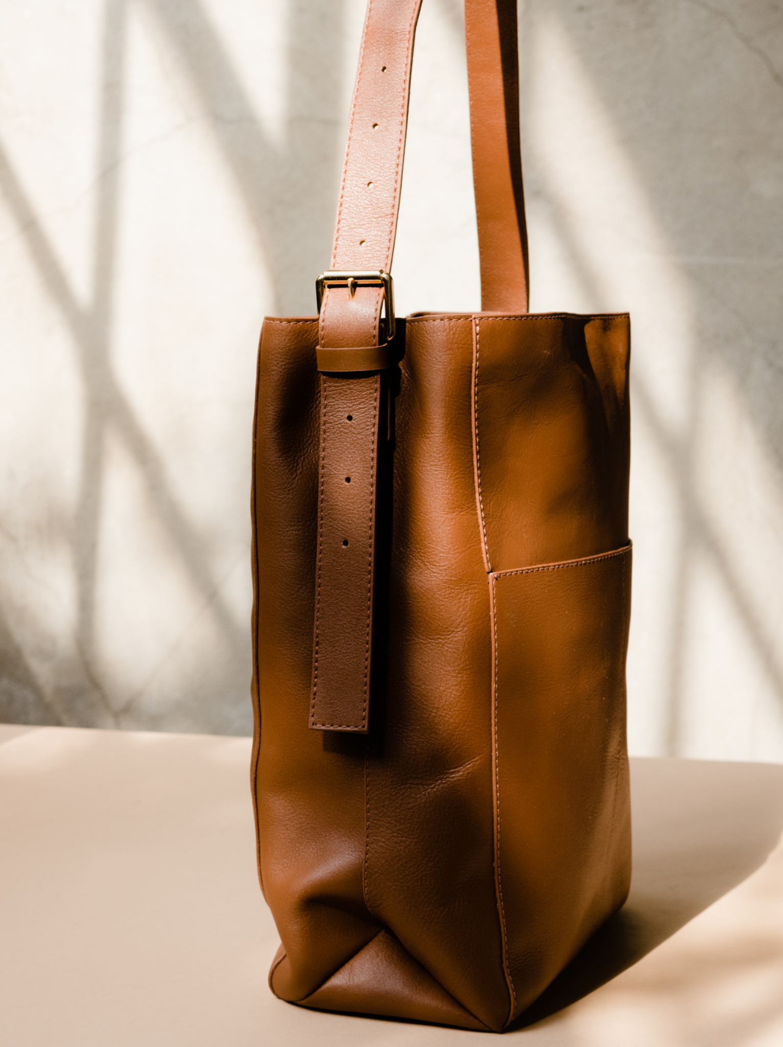 Large Handmade Leather Tote Bag, The Avery Tote