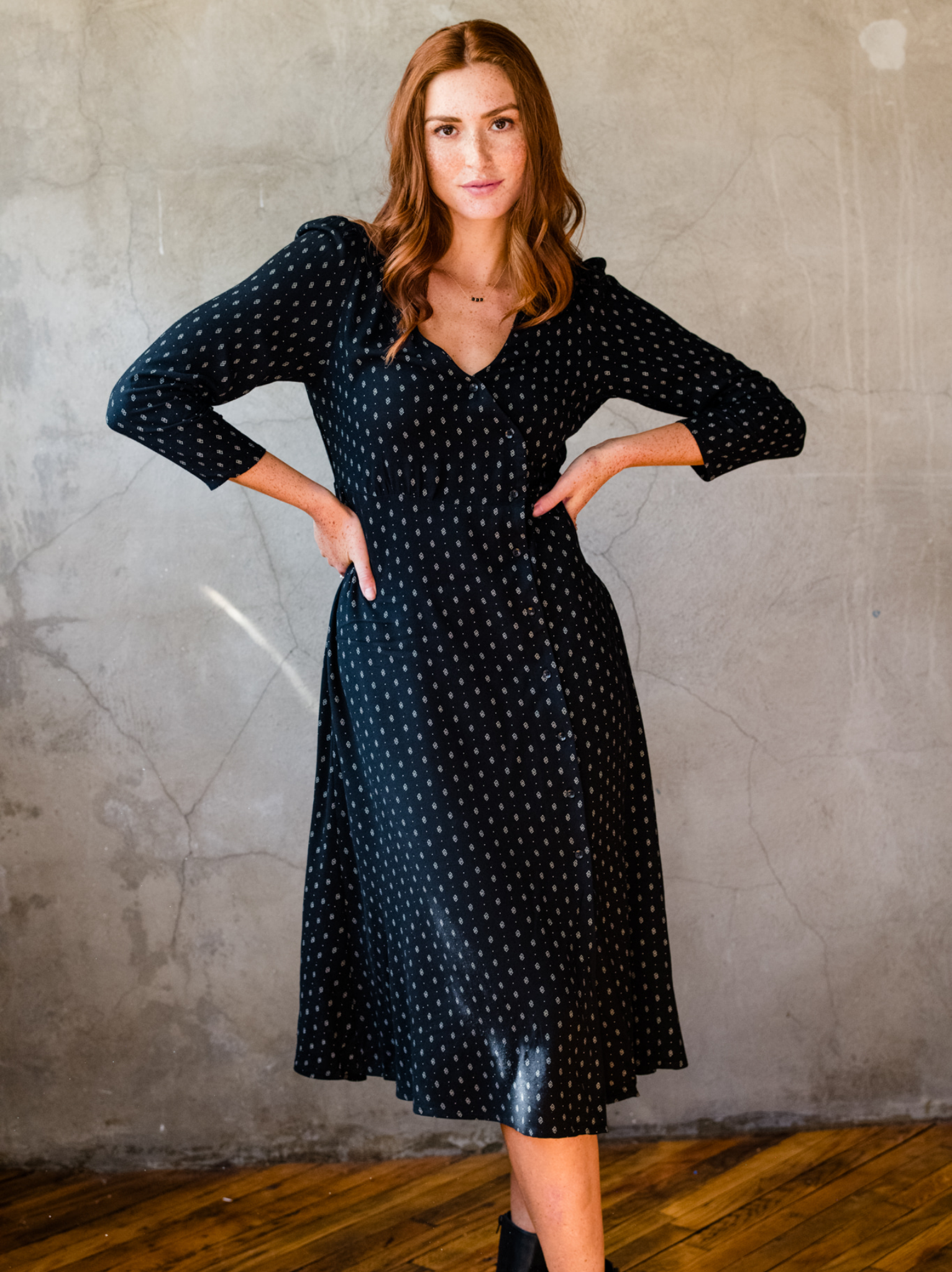 Lena wrap dress hot sale