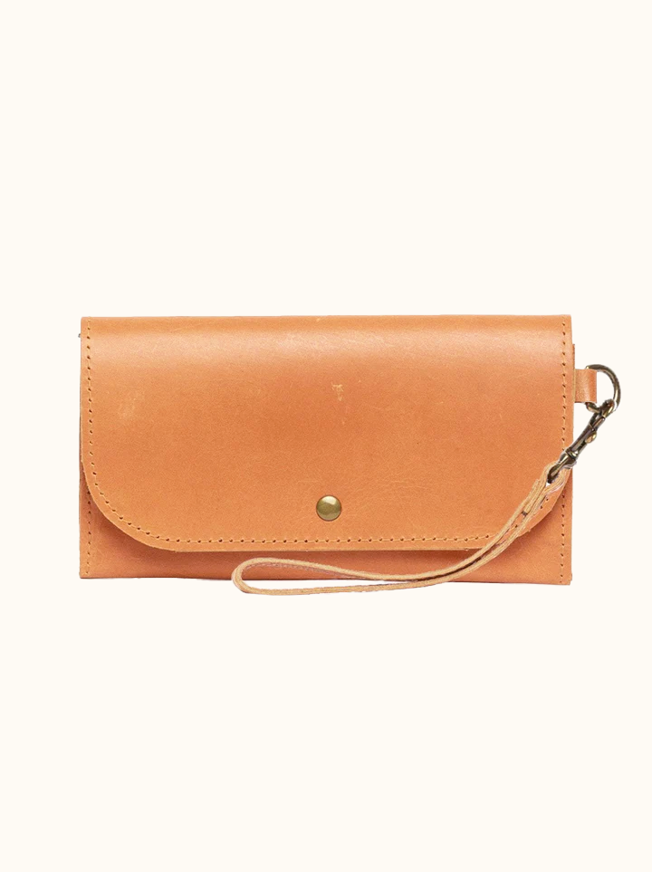 Able Mare Phone Wallet Cognac