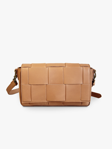 美品　MINI CAP BAG - LEATHER CROSSBODY BAG Harper Mini - Cognac Classic Leather