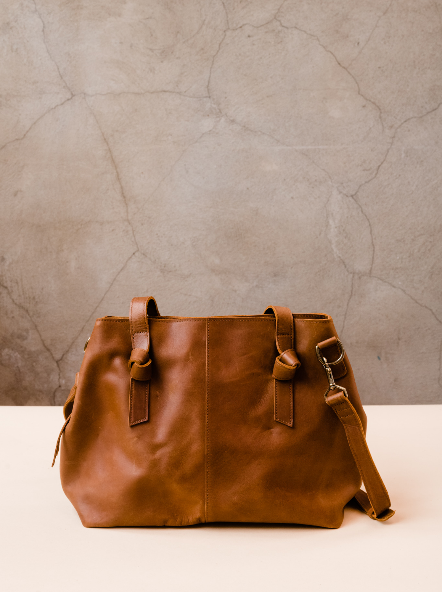 Able Rachel Utility Crossbody Whiskey