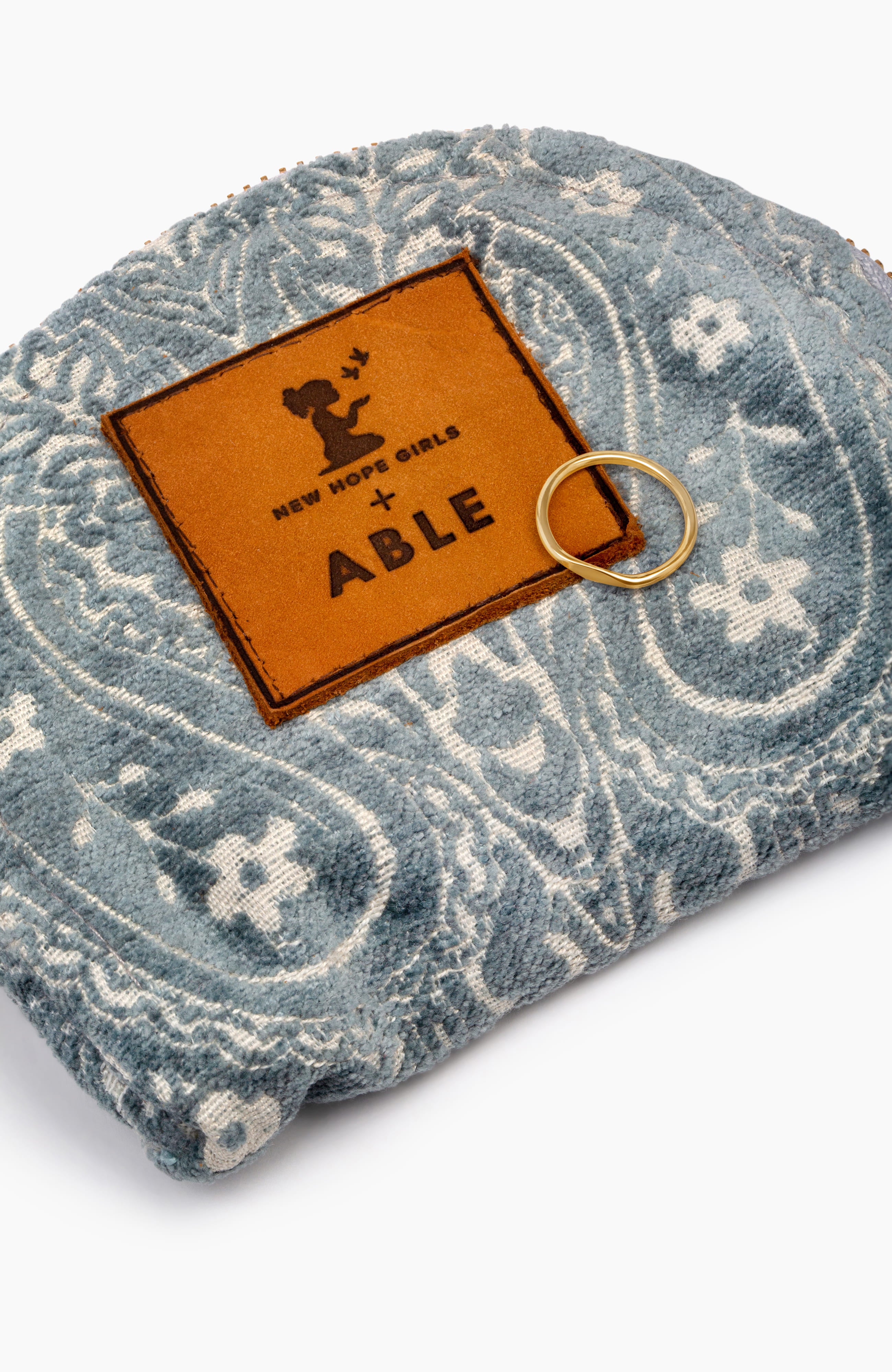 Mabel Dainty Signet Ring + Travel Case
