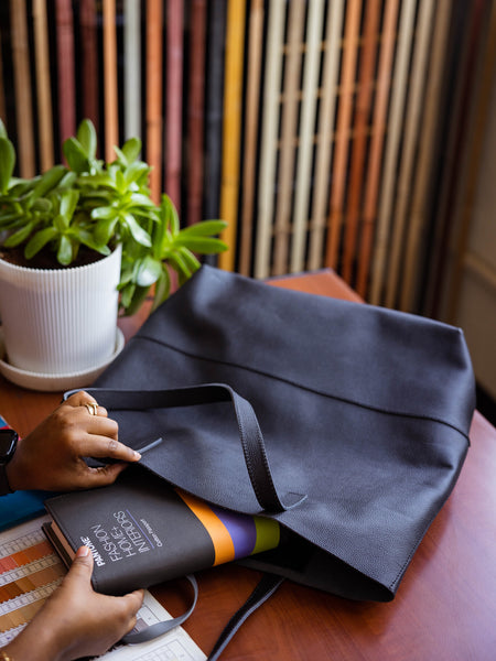 able-mamuye-black-leather-tote