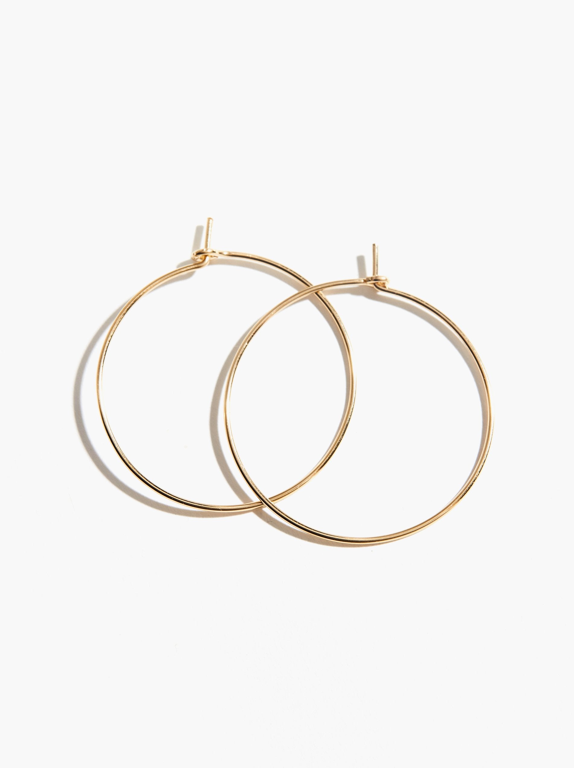 Essential V hoops S00 - Fashion Jewelry