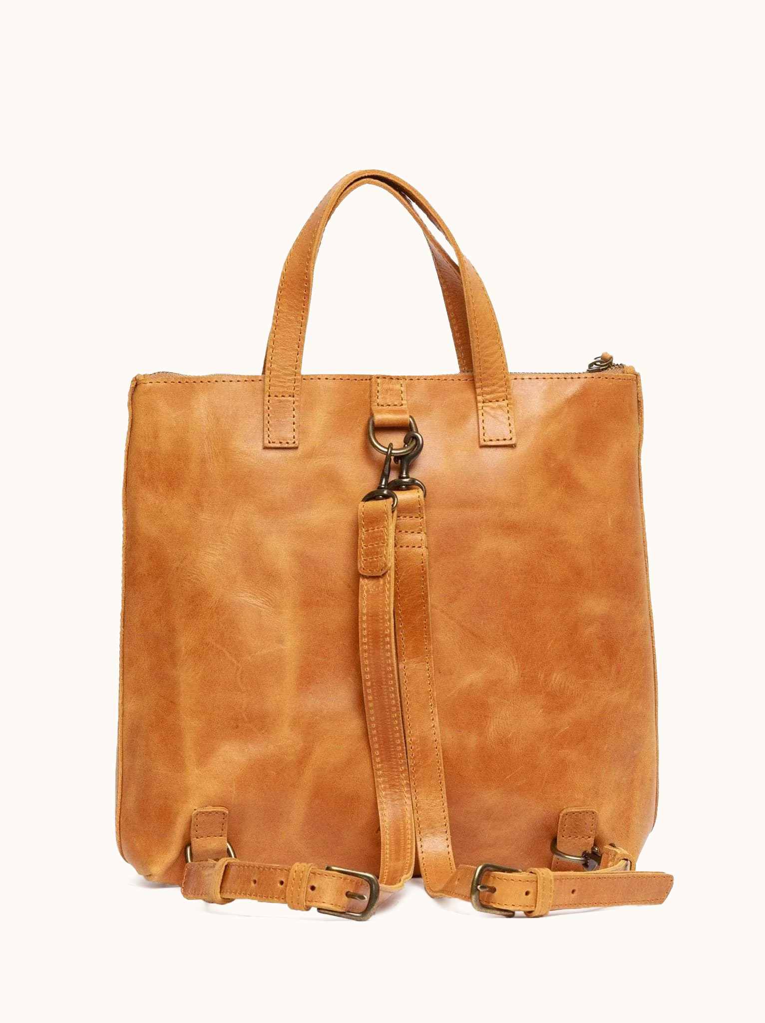 able leather backpack Abera Convertible Backpack