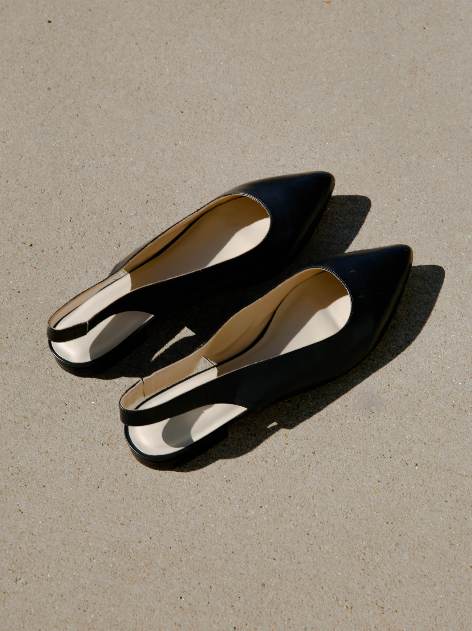 Penelope Pointed Toe Slingback Flat Able