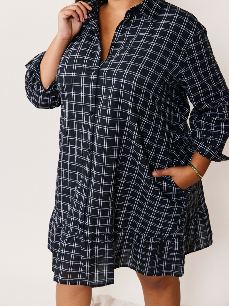 Lifestyle - Black/White Check