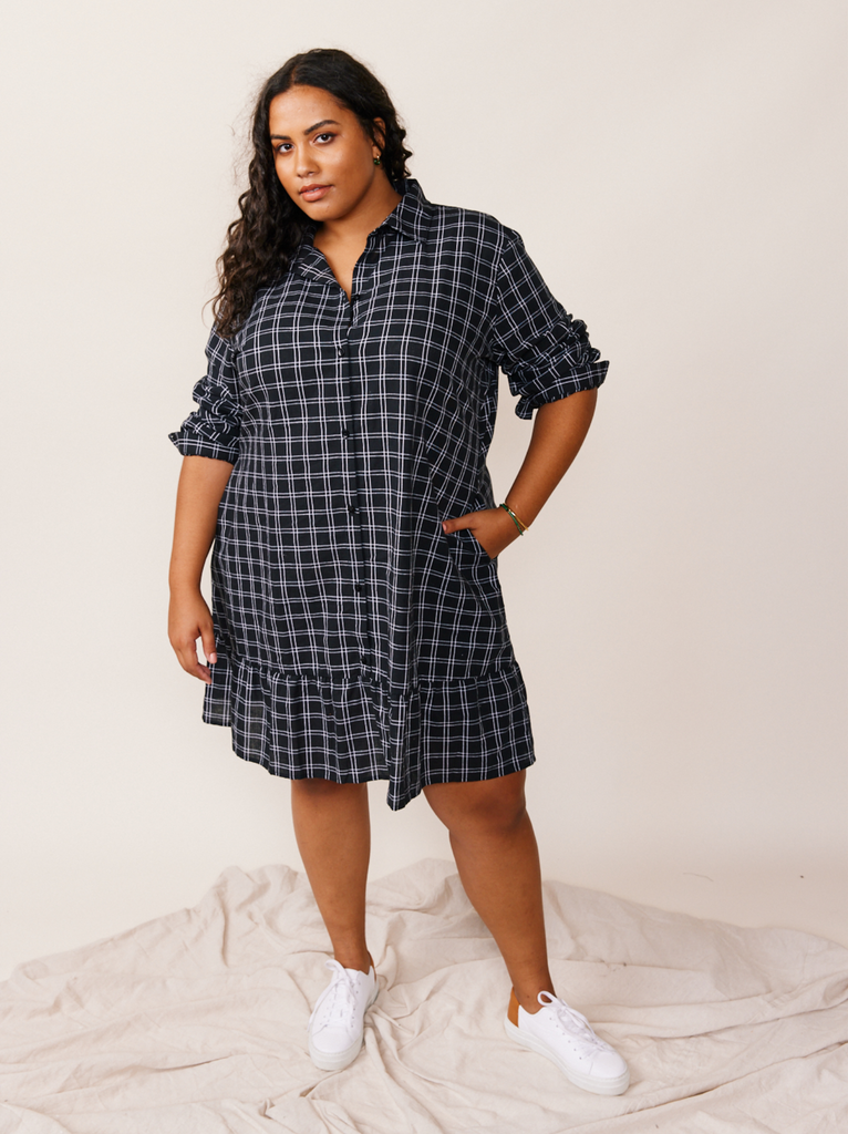 Lifestyle - Black/White Check