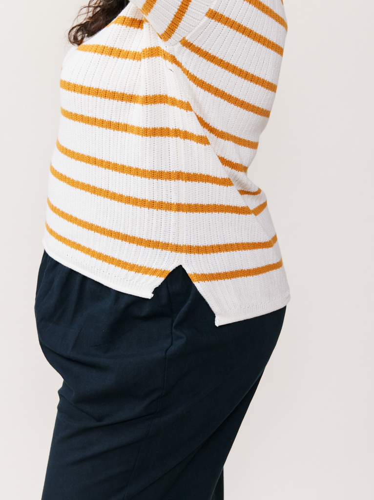 Lifestyle - Paprika/Antique White Stripe