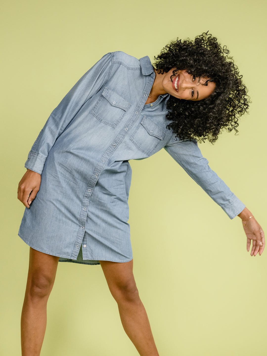 Syra Denim Dress ABLE Syra Denim Dress ABLE